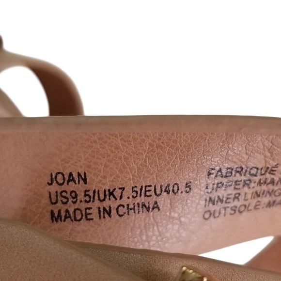 JUSTFAB‎ Joan Espadrille Blush Wedge Sandal… - Picture 7 of 9